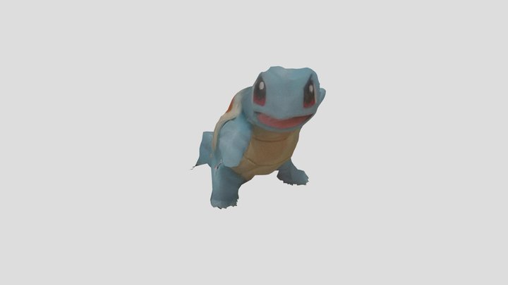 Squirtle 3D Model