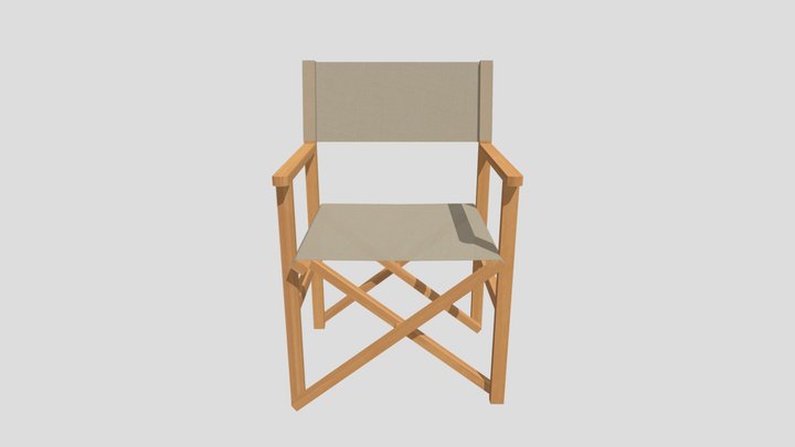 TAKASHO キャリー ディレクターチェアー 3D Model