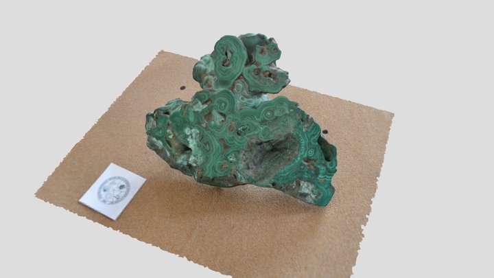 Malachite 3D Model