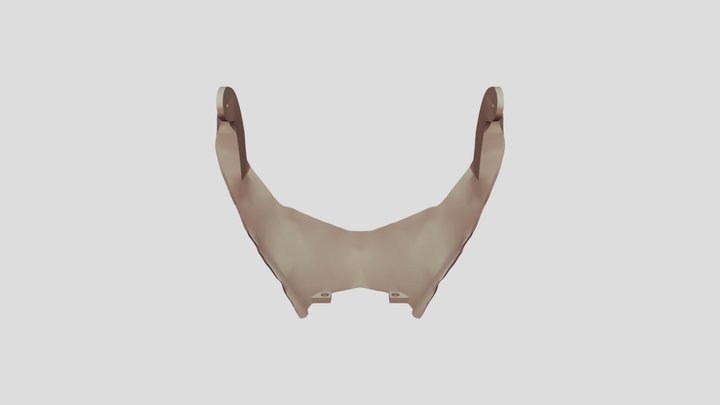 Icewing Dragon Mask .STL files 3D Model
