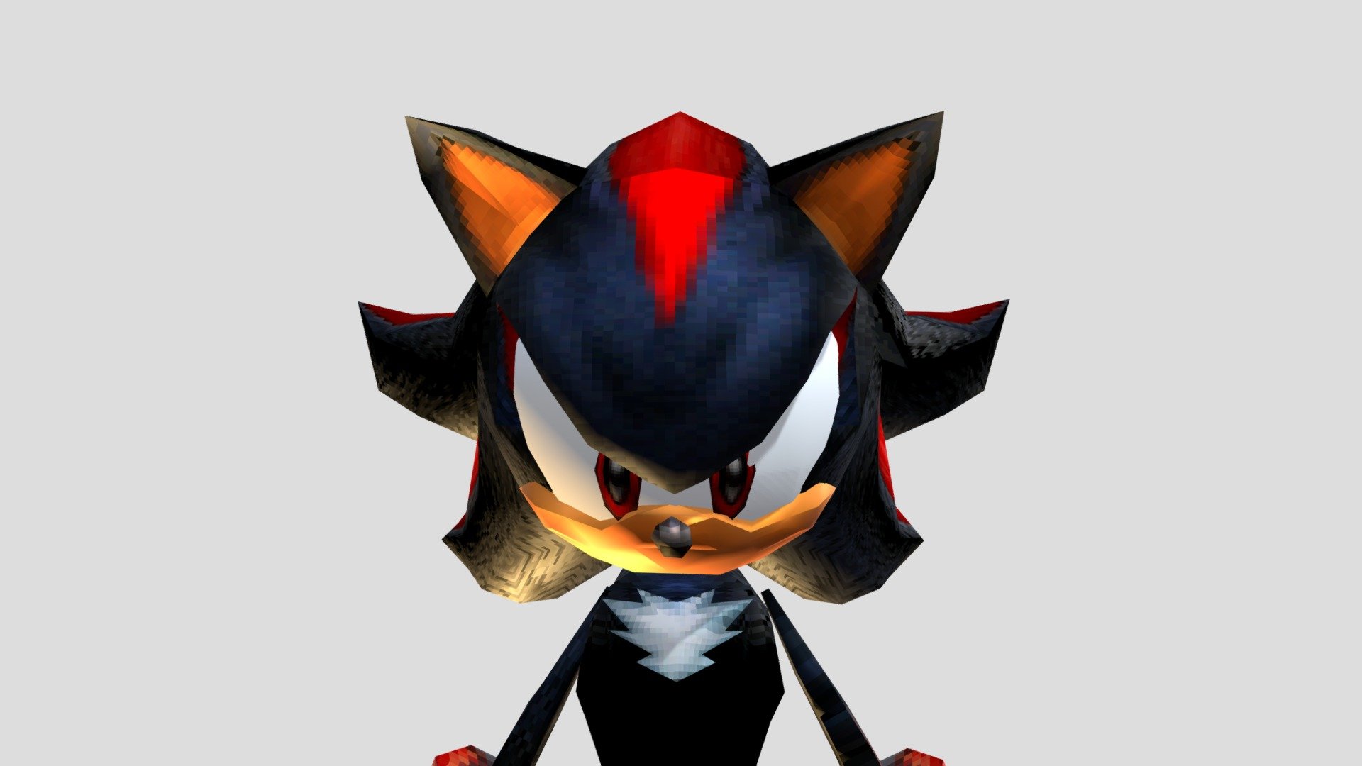 ArtStation - (2019) Sonic Adventure 2 Shadow Model