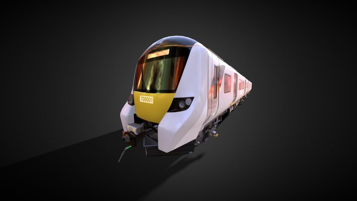 Thameslink_700_ Train 3D Model
