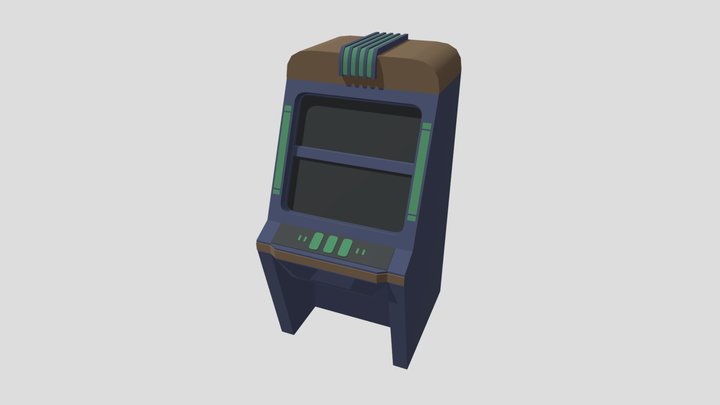 Slot Machine 3D Model