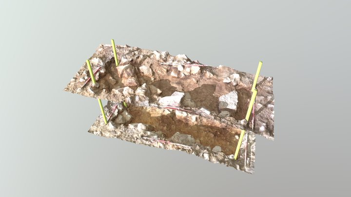 Black Hill, part of trench 3 3D Model