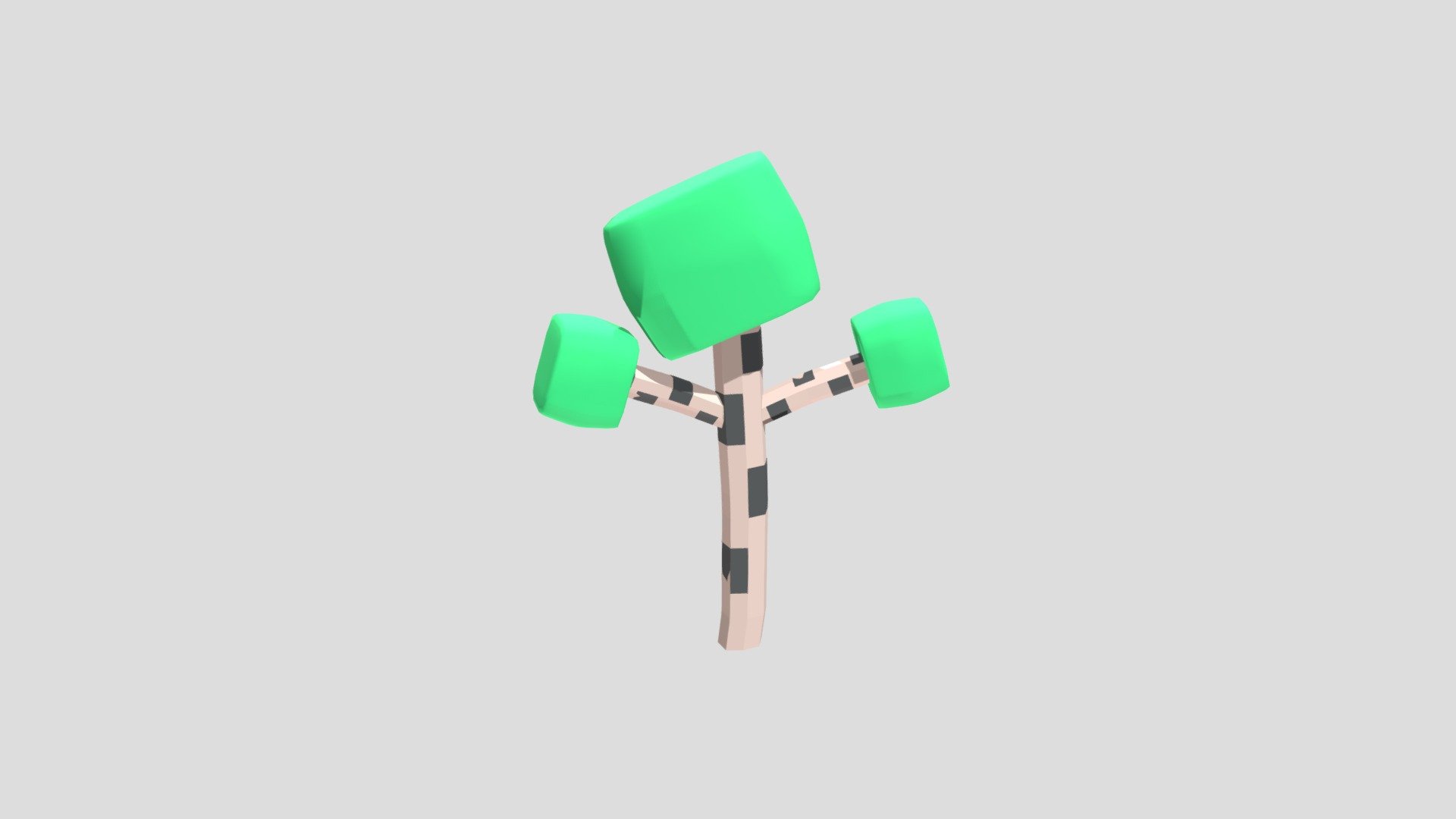 Birch Tree Lowpoly