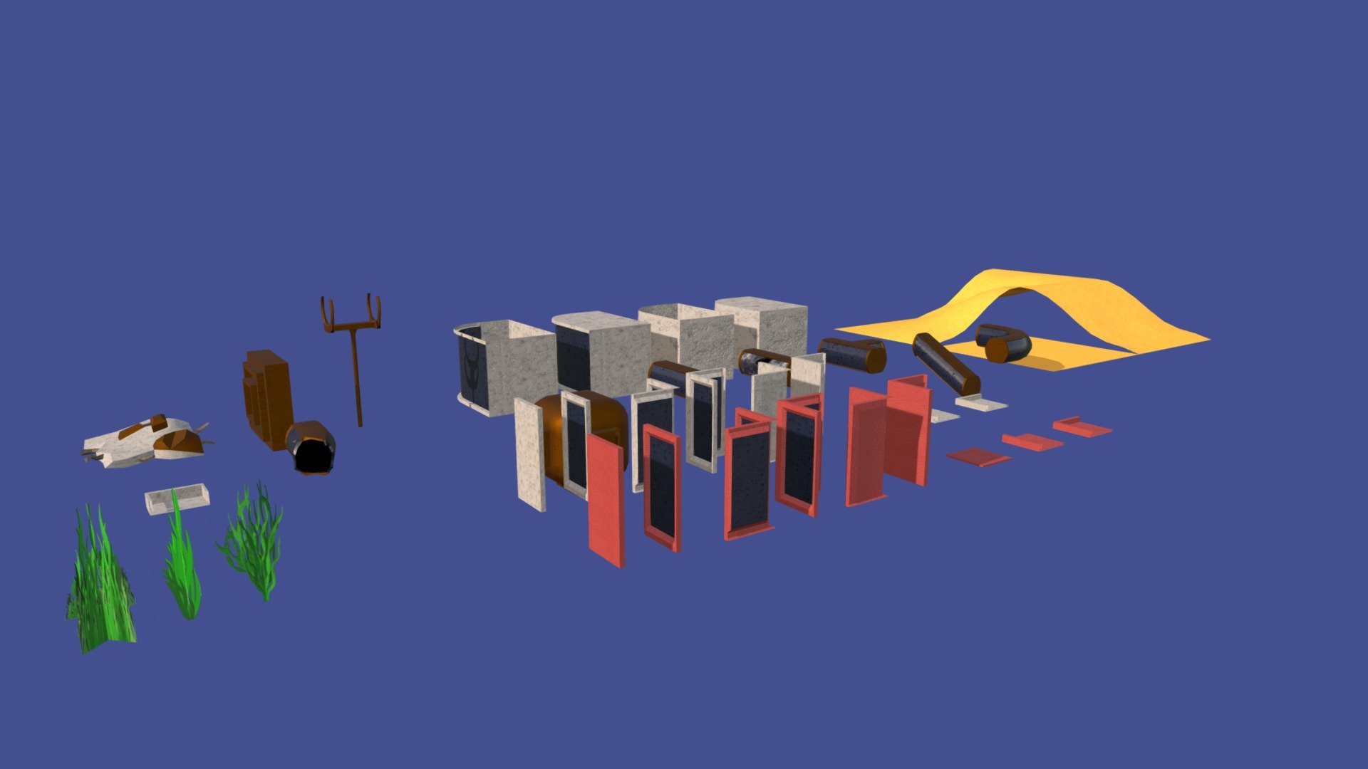 Under Water City Assets