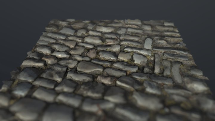 Cobblestone 3D Model