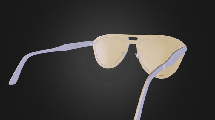 Glasses Lamborghini4 3D Model