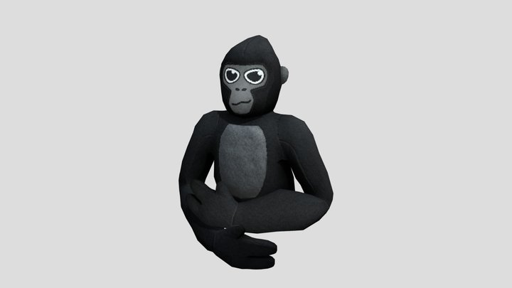 New Gorilla Tag Plush Template – Kostenloses 3D-Modell STL
