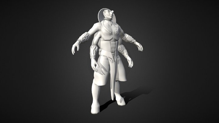 Iszamoth - Personal Character I Gameres 3D Model