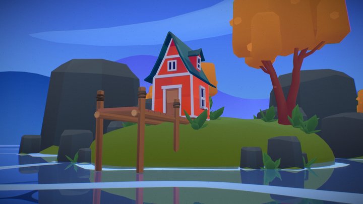 lake 3D Model