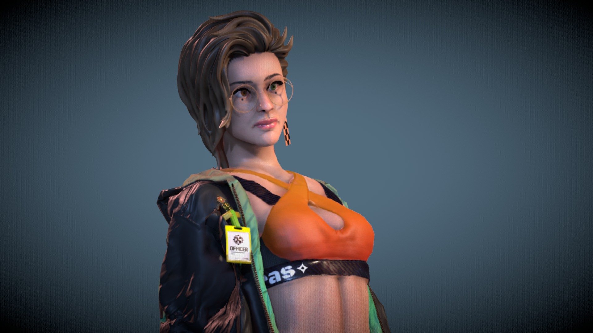 Stylized Officer 1/2