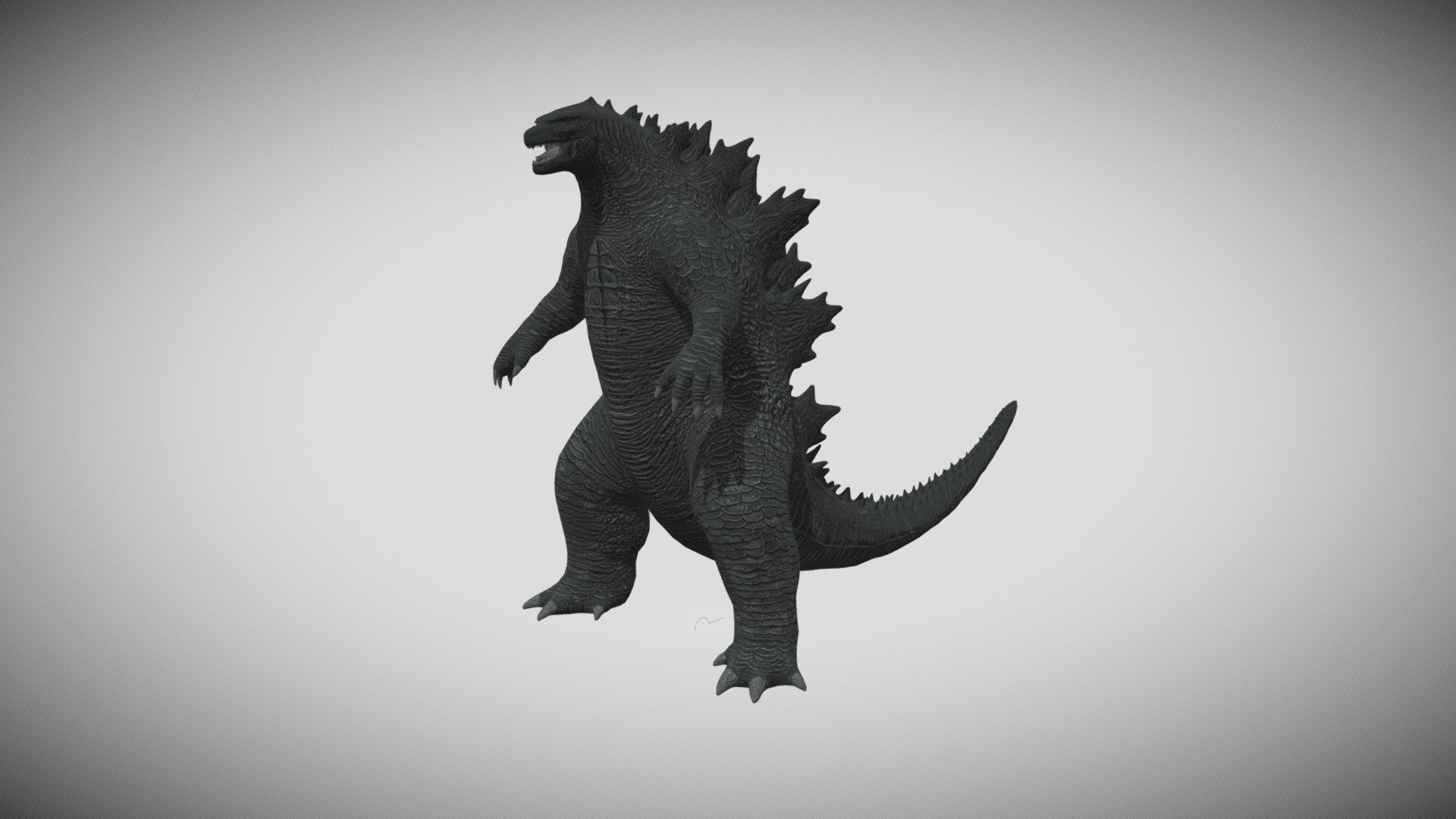 Godzilla 3D model by erictiedt [cc41183] Sketchfab