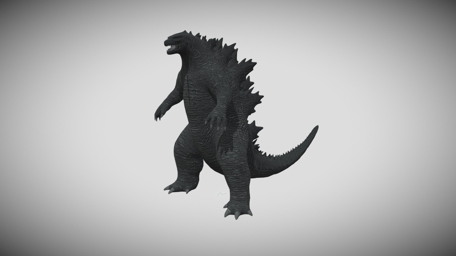 Godzilla - 3D model by erictiedt [cc41183] - Sketchfab