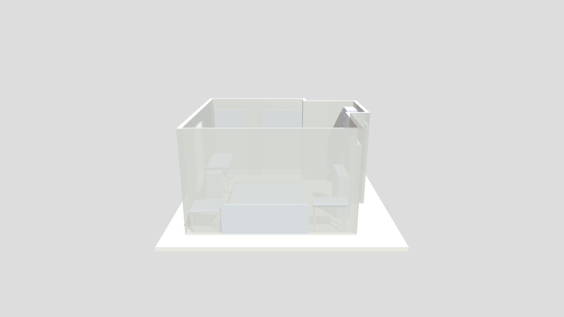 My room 3d model by dlmcd cc416d3 sketchfab