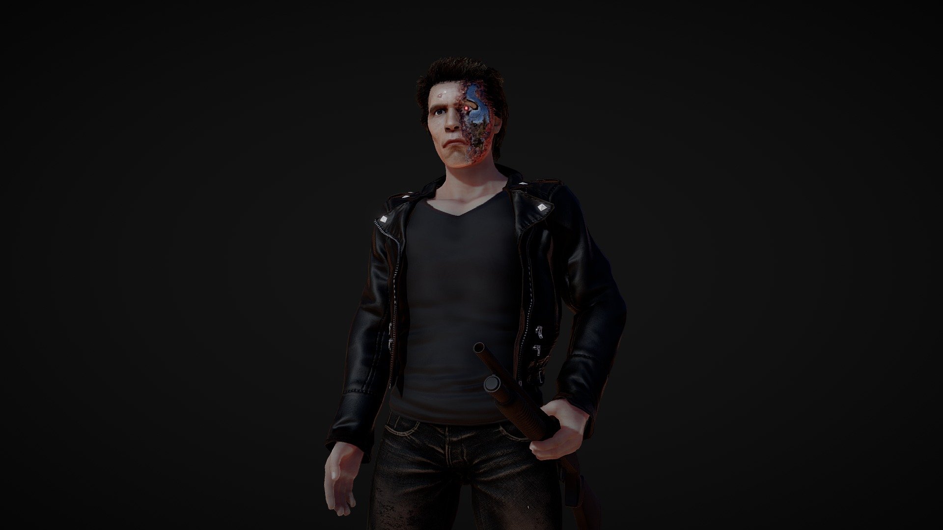 Terminator t800 - 3D model by Samad.Ahmed [cc42633] - Sketchfab