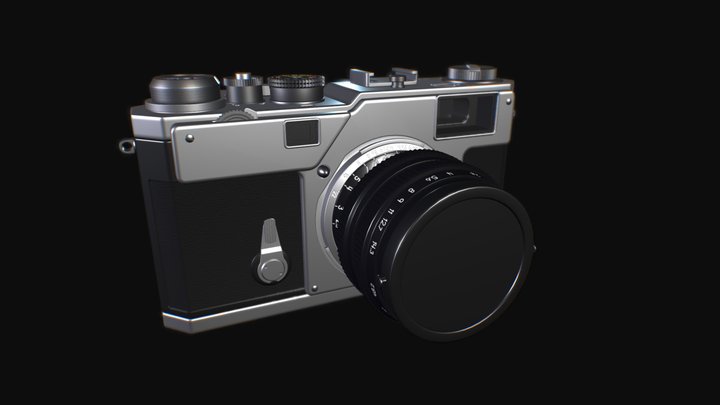 sample scene camera 3D Model