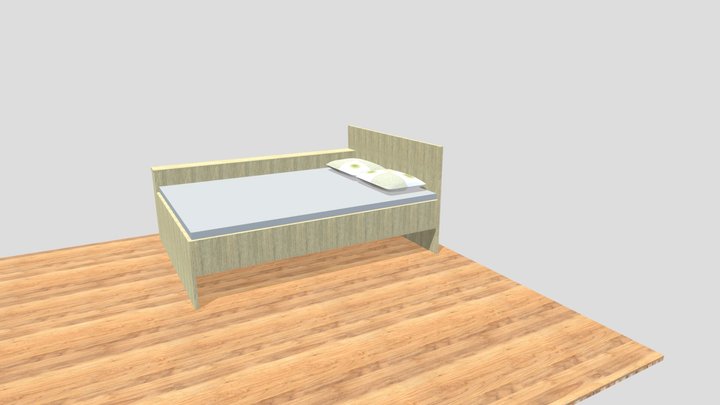 teo krevet 3d 3D Model