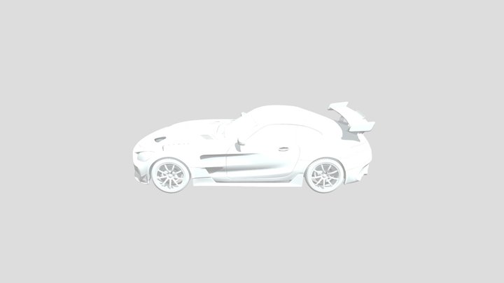 Mercedes Benz AMG GT – Kostenloses 3D-Modell STL