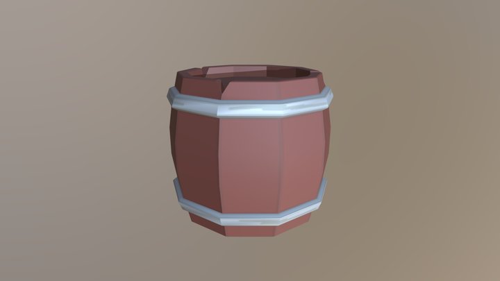 Barrel 3D Model