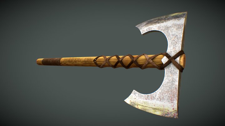 PP41901 - Riverheart Axe 3D Model