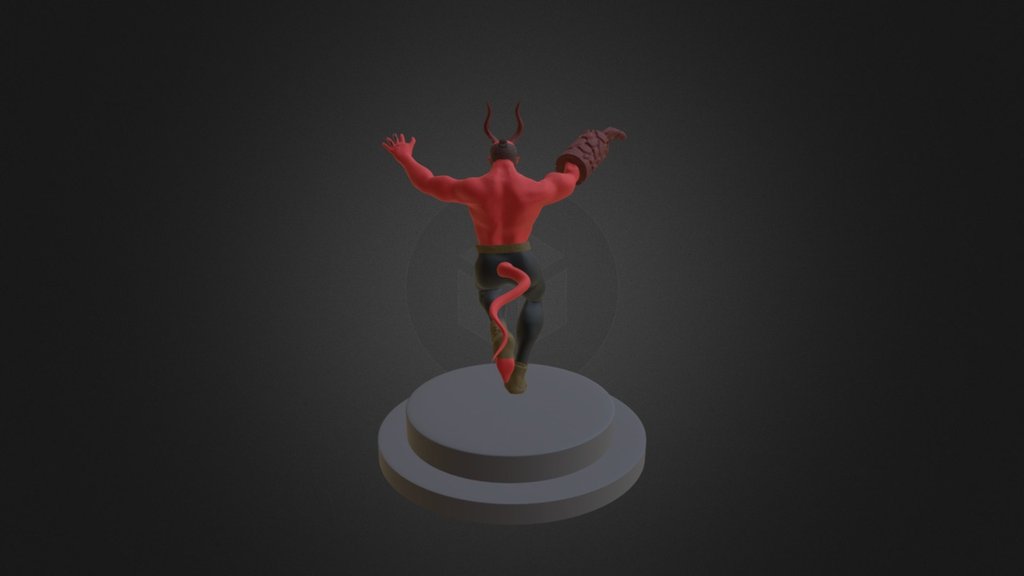 HELLBOY ZBRUSH SCULPTING