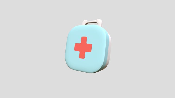 Health Pack 3D Model