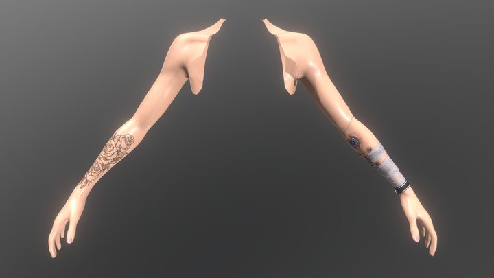 Winter Sanchez 3D Model