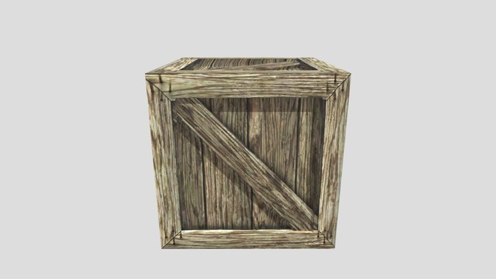 Crate Model 3D Model