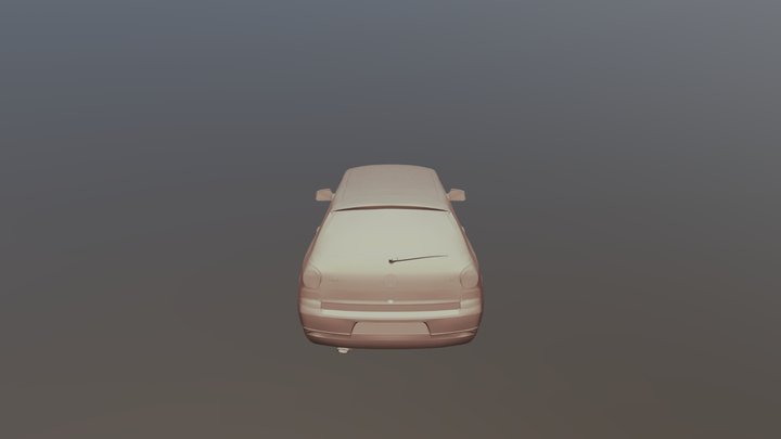 2008 Volkswagen Gol G4 Trend 3D Model