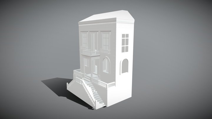 The Rigg Dolls House (1840) 3D Model