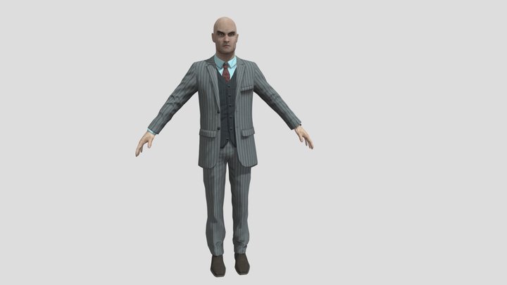 Hitman (game-rip) – Modello 3D gratuito STL