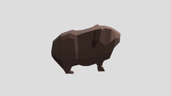 guinea pig 3D Model