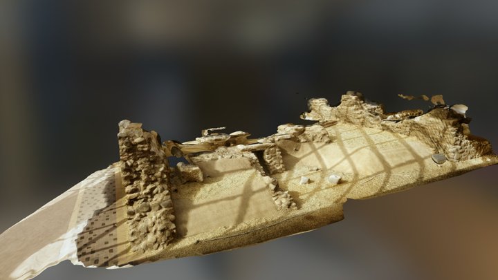 Ancient ruins in the Sofia city center 3D Model