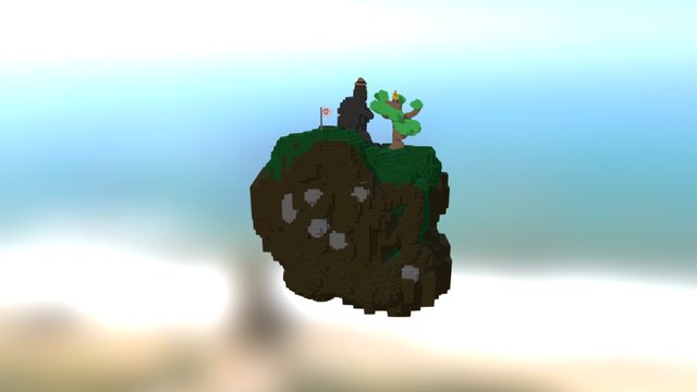 Tikki Falls 3D Model