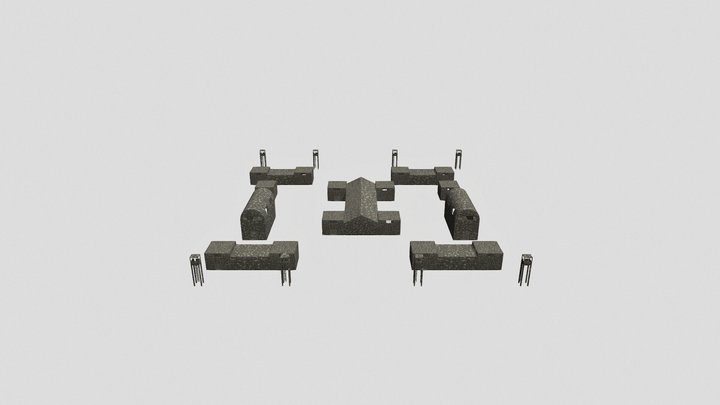 Army Pack 3D Model