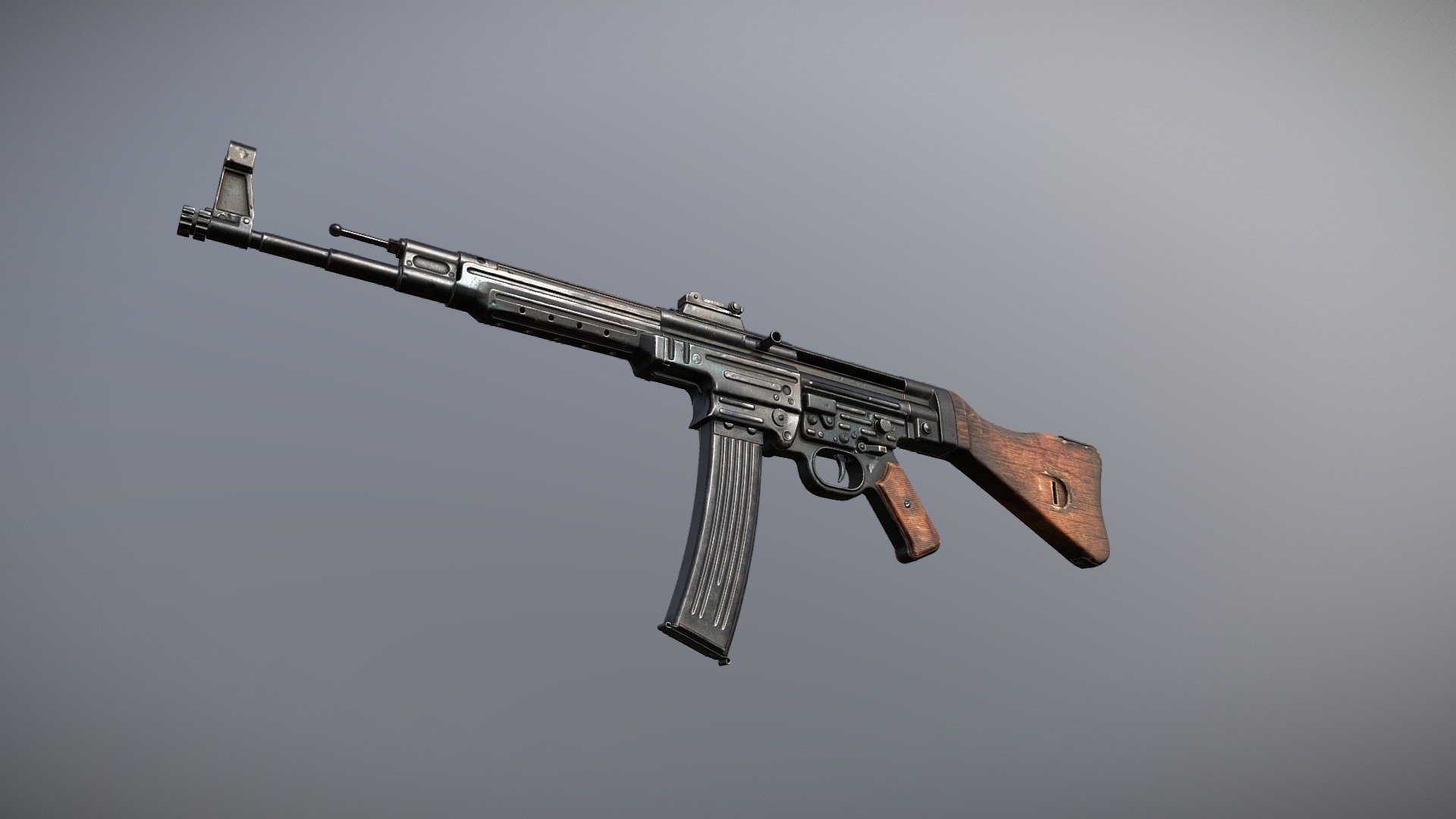 WWII StG 44 - 3D model by Ringtail Studios (@ringtail) [cc4ad91 ...