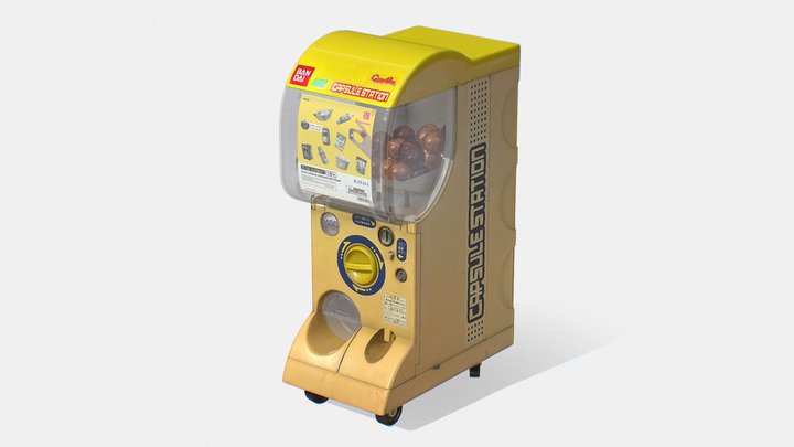 Capsule Station - Type 1 3D Model