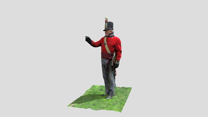 Captain-poly 3D Model