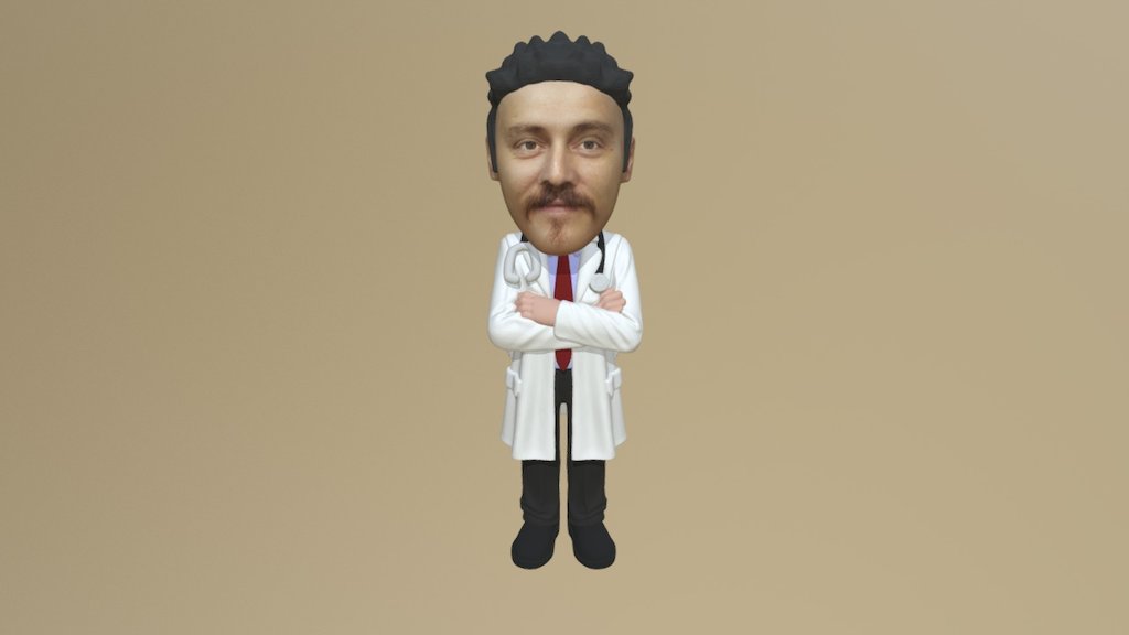 Doktor Model - 3D model by 3DMiniSelfie [cc4c61f] - Sketchfab