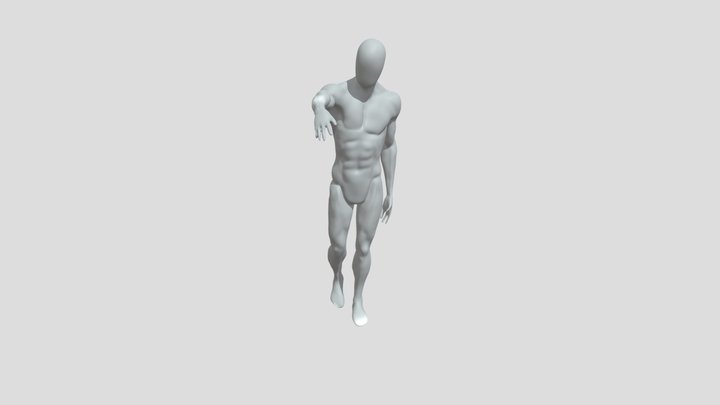 Pose #1 3D Model