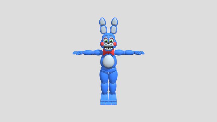 Toy bonnie fbx 3D Model