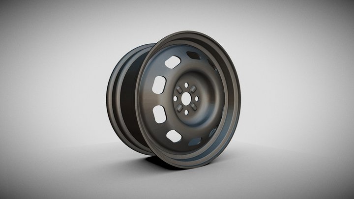 WHEEL RIM 3D Model