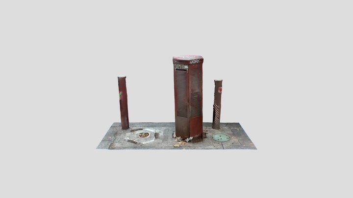 Street Prop 3D Model