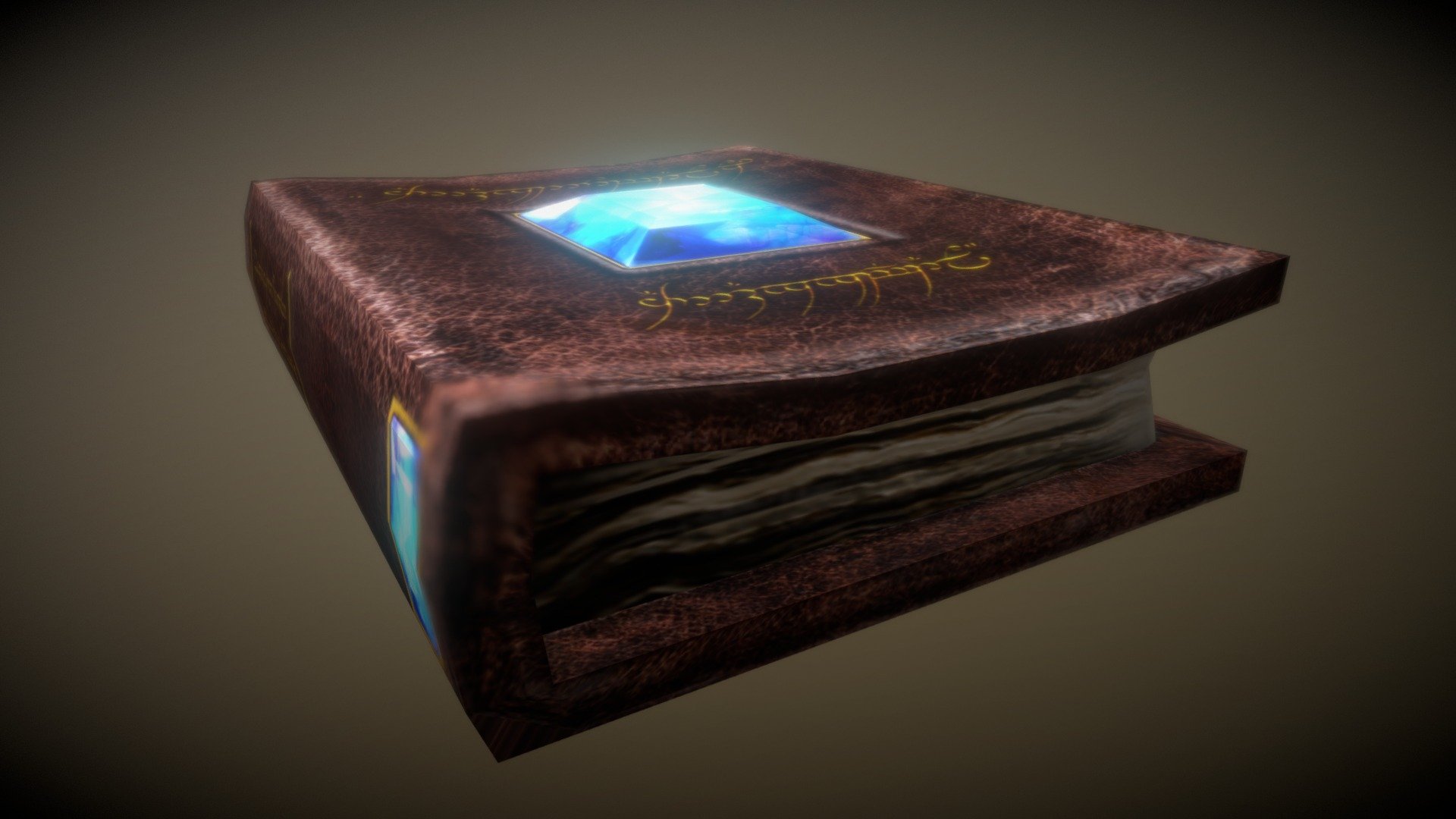 - Spell Book - 3D model by Louis Sullivan (@lucosully) .