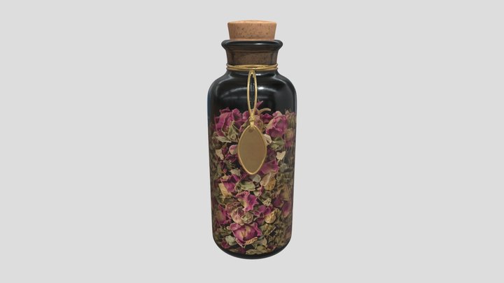 Rose Petal Apothecary Jar - salon de l’Echo