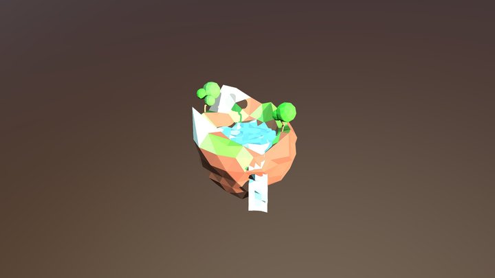 Lost Island 3D Model