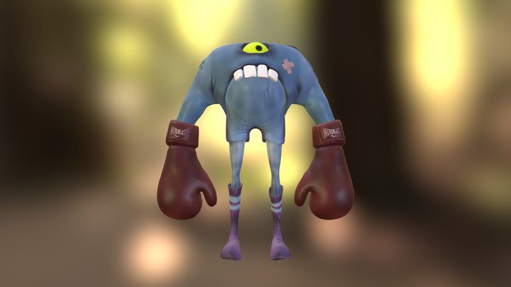 CreatureBox Boxer 3D Model