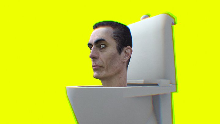 G-Toilet 1.0 – Free 3D Model STL