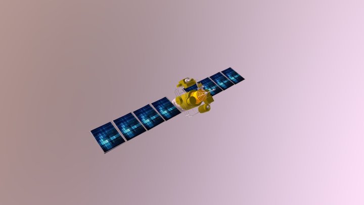 Satelite Suan Nasa 3D Model